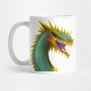 Colorful Arabian Dragon Mug